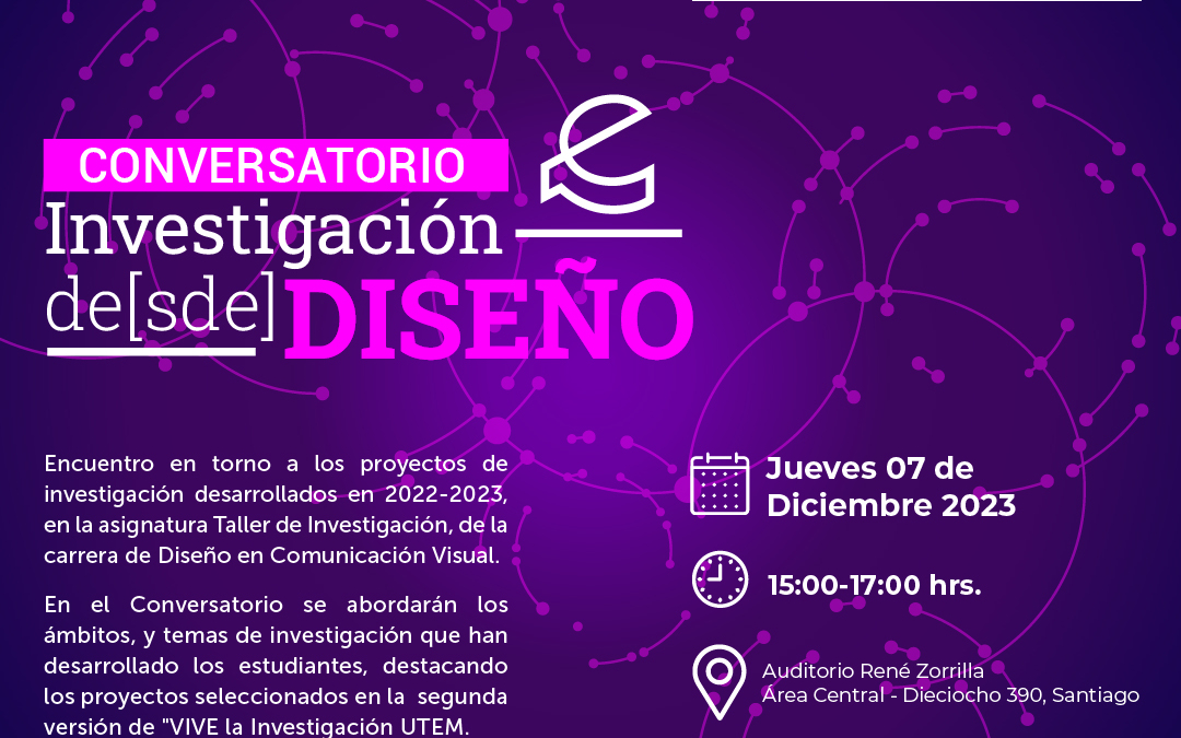 Conversatorio sobre Investigación desde Diseño