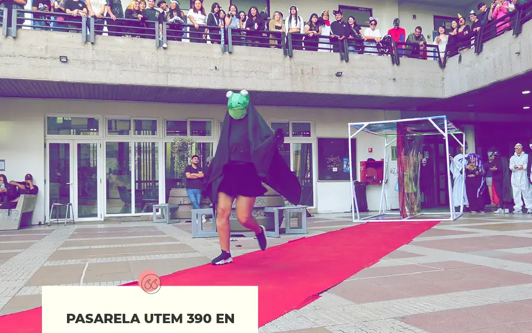 Pasarela UTEM 390 en la semana de Halloween
