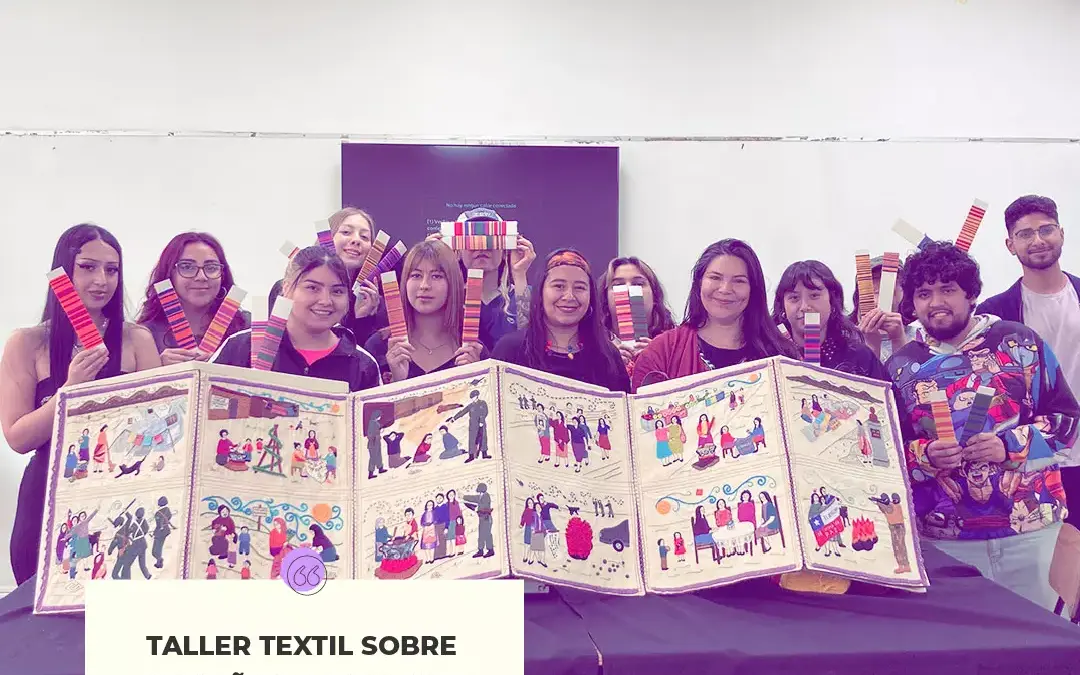 Taller de Diseño Textil sobre ‘warañas’ cromáticas