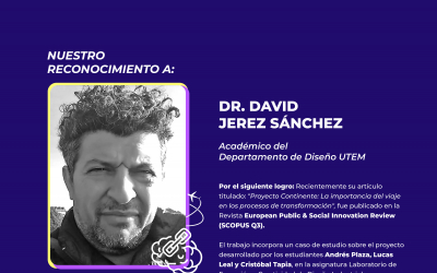Reconocimiento investigativo al profe David Jerez