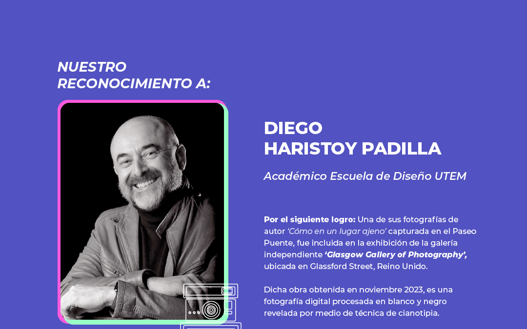 Reconocimiento profesional al profe Diego Haristoy