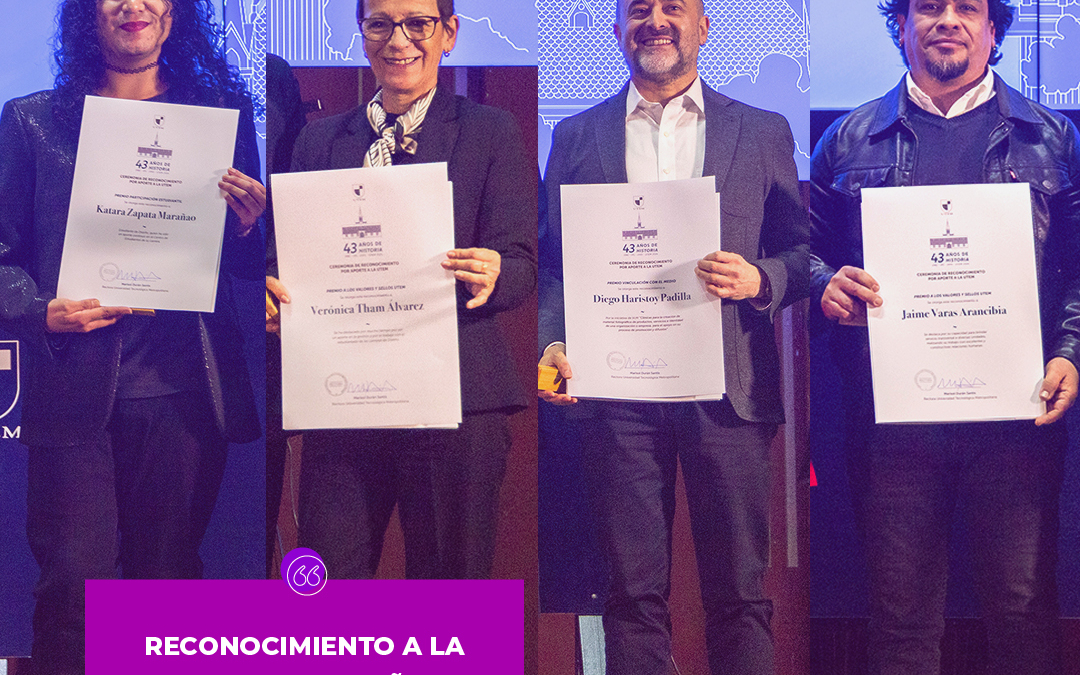 Ceremonia de reconocimiento a la comunidad de Diseño UTEM
