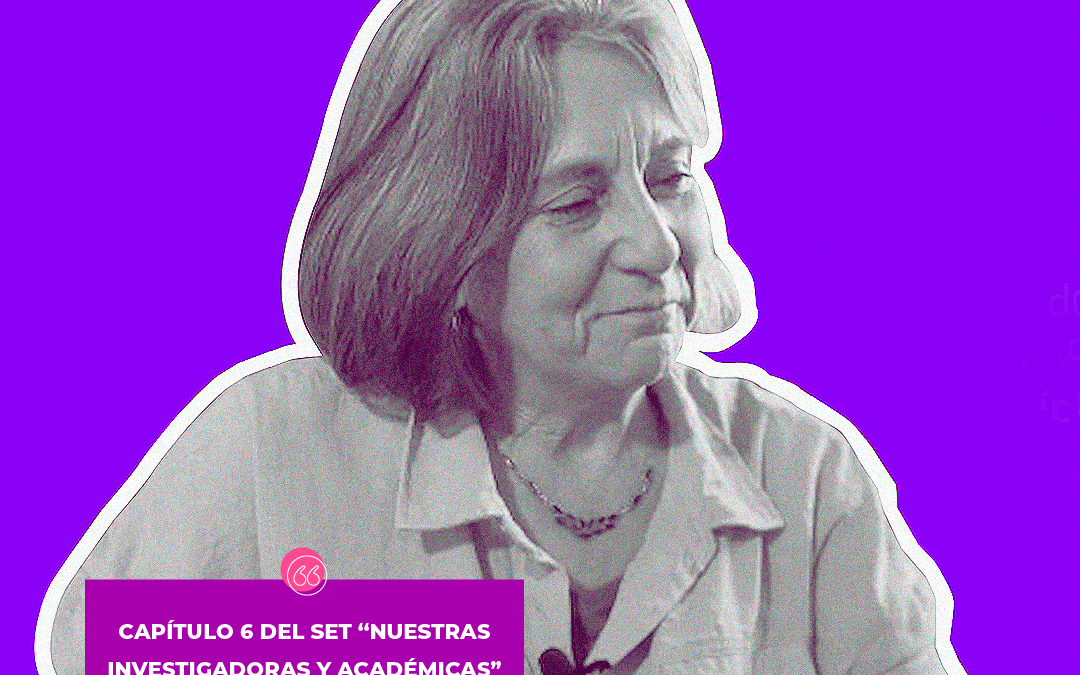 Entrevista a la docente Dra. Pilar Correa para el set de InES Género