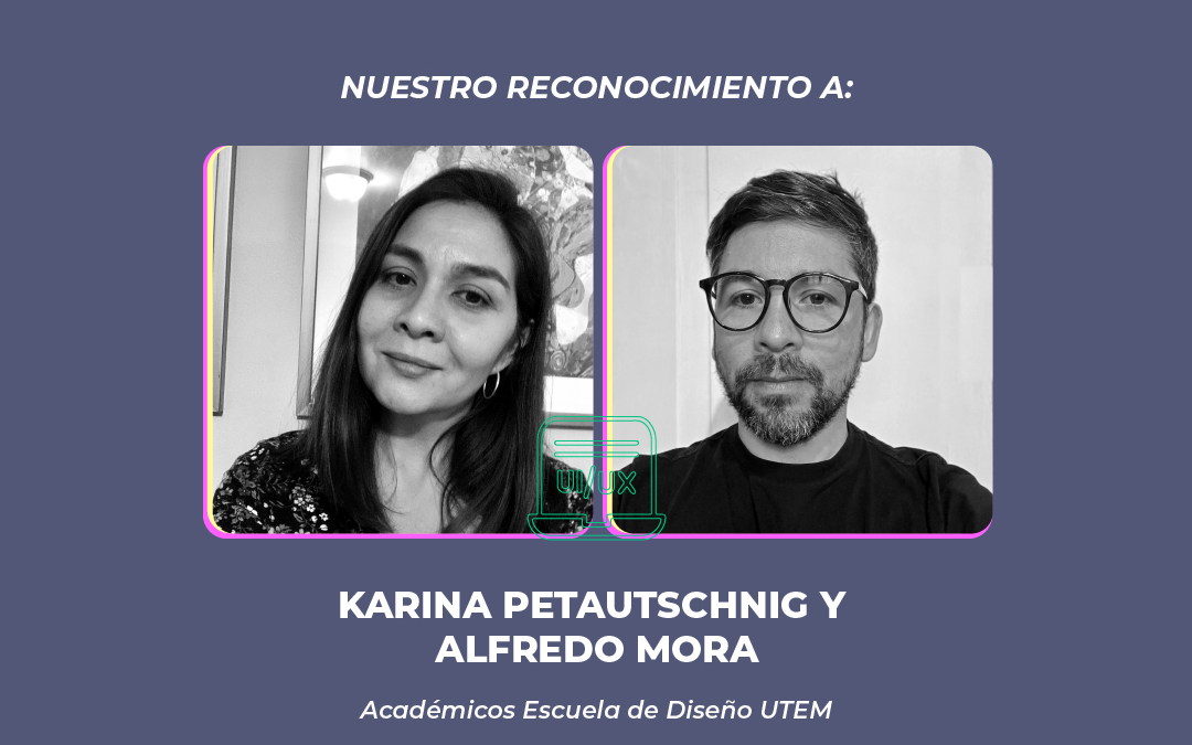 Reconocimiento para Karina Petautschnig y Alfredo Mora