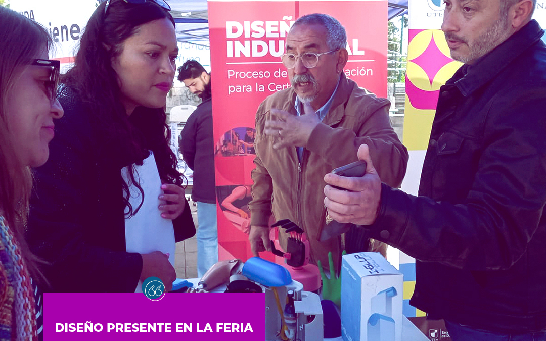 Diseño presente en la 2da feria vocacional de San Esteban
